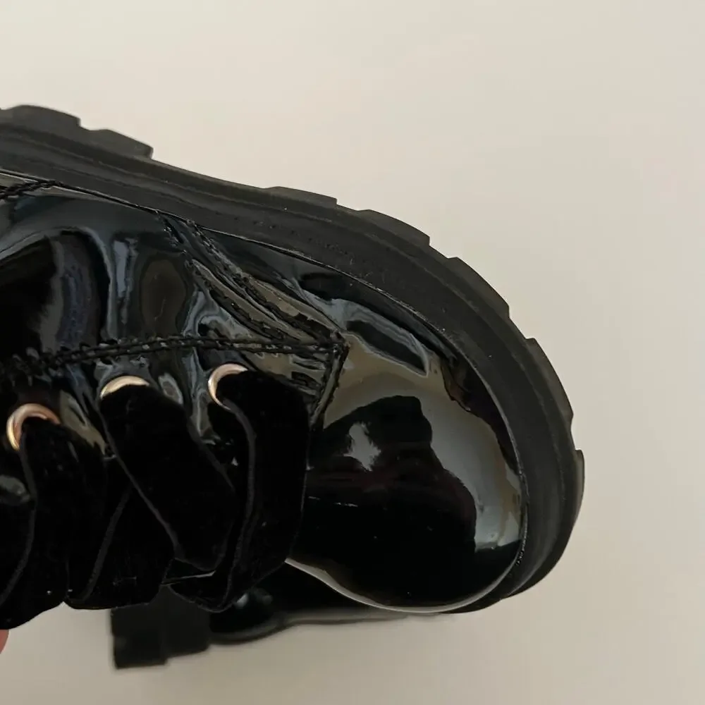 H&M black toddler boots